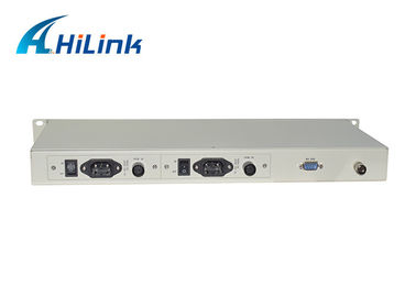 Low Insertion Loss Fiber Optic Wdm OLP Optical Line Protection System LC/UPC Managed Chassis