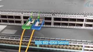 100G BIDI 40KM σε Juniper και Cisco Switch