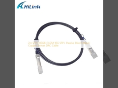 παθητικός άμεσος 2m SFP-h10gb-CU2M 10G SFP+ συνδέει το καλώδιο Twinax DAC χαλκού