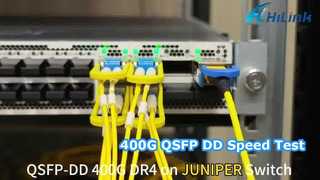 400G QSFPDD DR4 1310nm 500M σε Juniper Swirch
