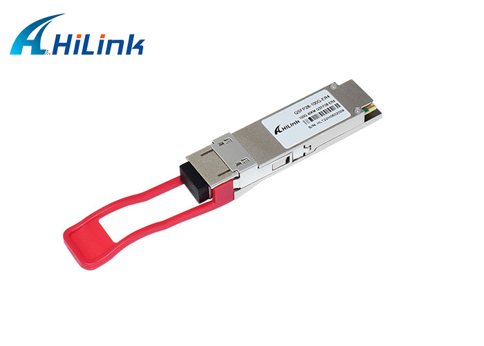 Συμβατό σύστημα με HW 100G QSFP28 ER4 40KM διπλή LC SM ενότητα πομποδεκτών ινών συνδετήρων ινών