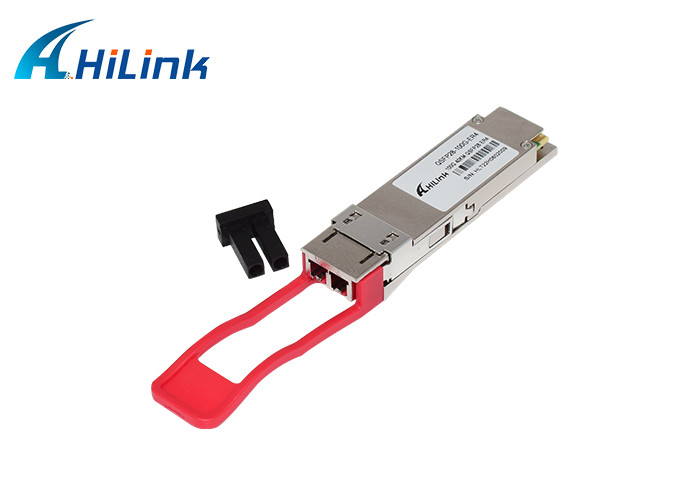 Συμβατό σύστημα με HW 100G QSFP28 ER4 40KM διπλή LC SM ενότητα πομποδεκτών ινών συνδετήρων ινών