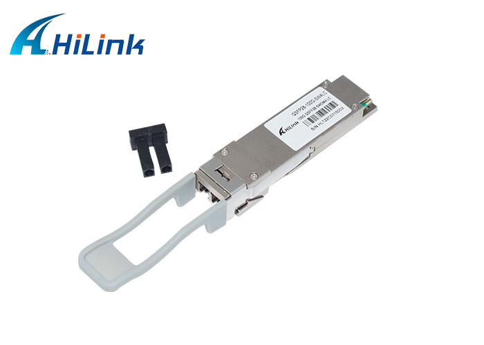 οπτικός πομποδέκτης MMF 150m ινών 100G QSFP28 SWDM4 διπλό LC για το κέντρο δεδομένων