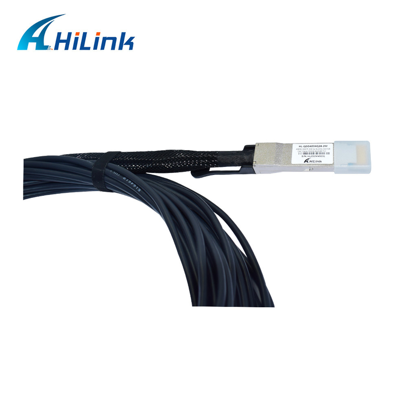 400G το ξεμπλοκάρισμα DAC άμεσο συνδέει το καλώδιο qsfp-dd με 4*QSFP28 100G 0.5M στη 3M