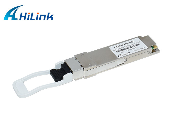 ενότητα 100KM πομποδεκτών 100G QSFP28 μεγάλης απόστασης WDM 100Gb/S ZR4 SMF LC του τοπικού LAN συνδετήρας