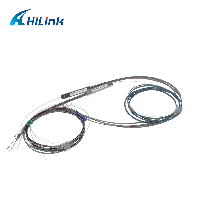 1X32 Fanout θραυστών PLC οπτική γυμνή ίνα 0.9mm ενιαίος τρόπος χωρίς συνδετήρα