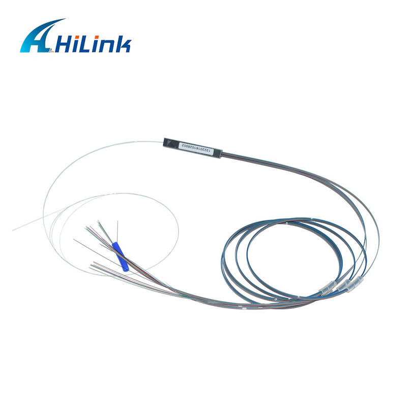 1X32 Fanout θραυστών PLC οπτική γυμνή ίνα 0.9mm ενιαίος τρόπος χωρίς συνδετήρα