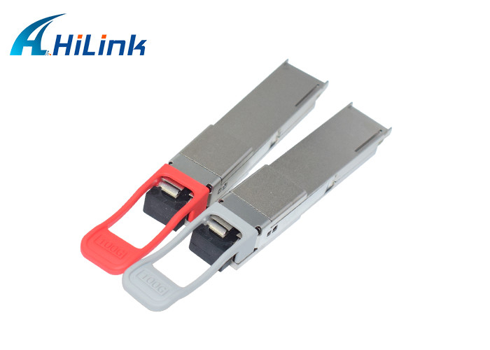 100GBASE - BX20 Οπτική μονάδα δέκτη QSFP28 LAN WDM 1280nm 1310nm 20km LC Simplex δέκτη