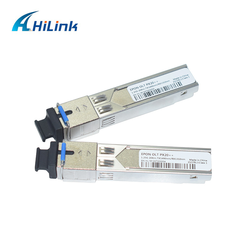 Ενότητα PX20++ 1.25G Tx1490nm Rx1310nm 20KM EPON OLT SFP DDM για FTTX