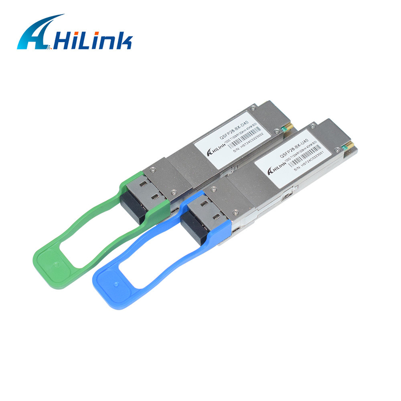 100G QSFP28 Πιστολήπτης Μοντέλος BIDI 40KM 1304/1309nm EML+APD QSFP28-BX-D40 Πιστολήπτης