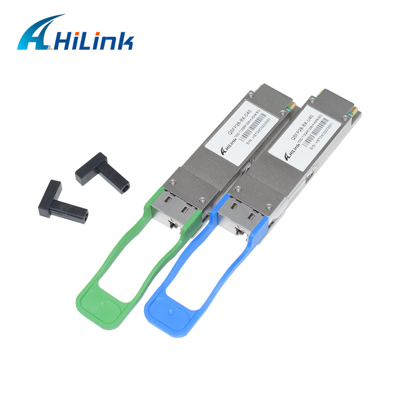 100G QSFP28 Πιστολήπτης Μοντέλος BIDI 40KM 1304/1309nm EML+APD QSFP28-BX-D40 Πιστολήπτης