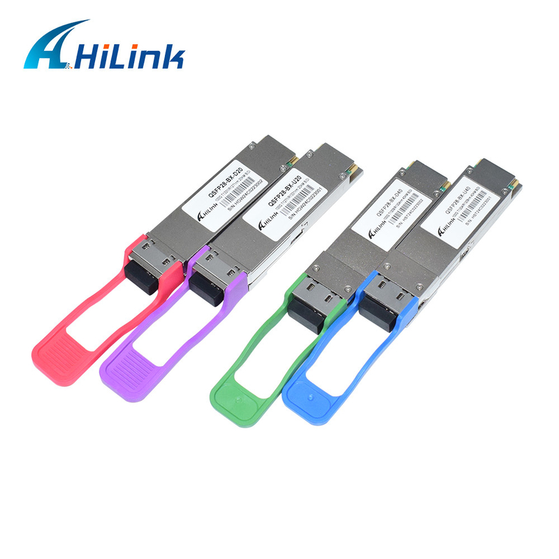 100G QSFP28 Πιστολήπτης Μοντέλος BIDI 40KM 1304/1309nm EML+APD QSFP28-BX-D40 Πιστολήπτης