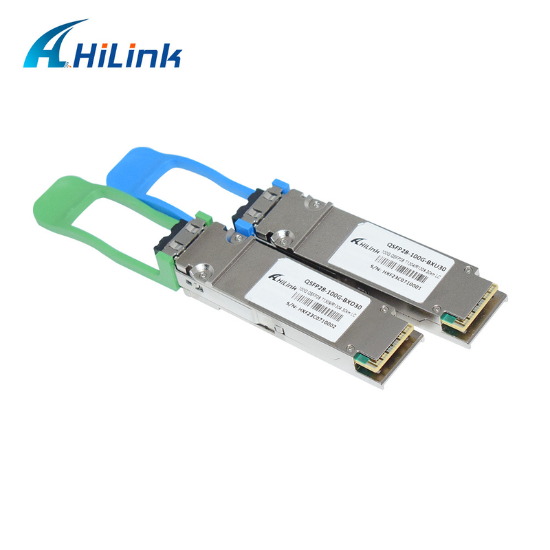 100G QSFP28 Πιστολήπτης Μοντέλος BIDI 40KM 1304/1309nm EML+APD QSFP28-BX-D40 Πιστολήπτης