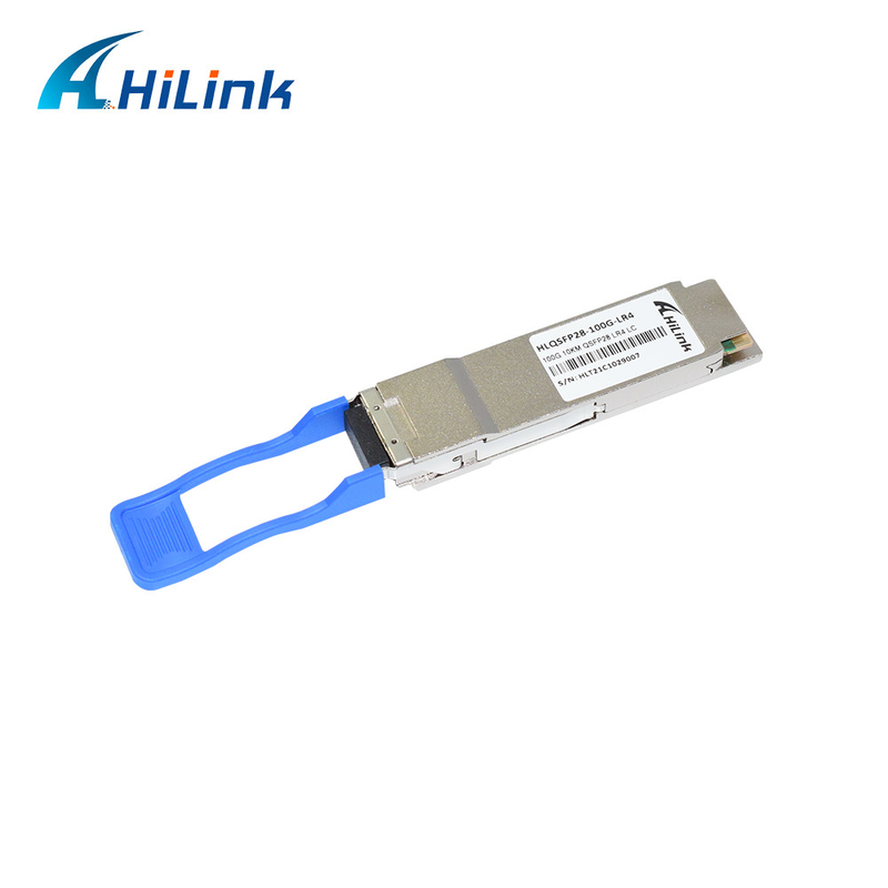 100G QSFP28 Πηρακτήρας 1310nm 100G LR4 100GBASE-LR4 Μοναδικό Lambda LR4 10KM LC DOM