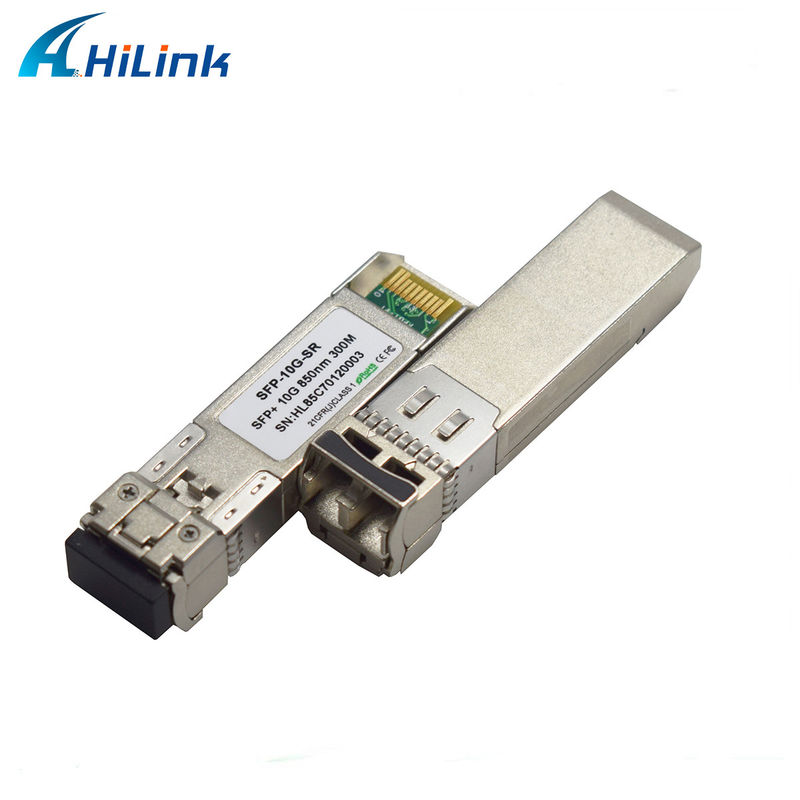SFP+ 10Gig Ethernet Module 10G SR 850nm 300M LC Duplex DDM Fiber Optic Transceiver για Δίκτυο 4G Λειτουργία WDM για FTTH SFP-10G-SR