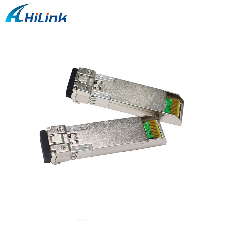 80 χλμ. Απόσταση SFP 10G SMF 1550nm ZR Duplex LC DDM Οπτική Μονάδα με μεταδότη EML