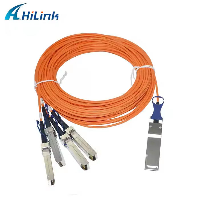 40G QSFP+ 4XSFP AOC καλώδιο MMF 1M-5M QSFP σε 4-SFP+ ενεργά οπτικά καλώδια