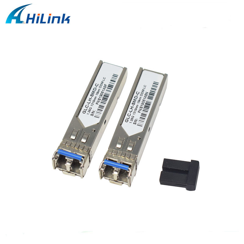 GLC-LX-SMD Δορυφόρος δέκτη οπτικών ινών SFP 1.25G 1310nm 10KM Duplex LC DDM