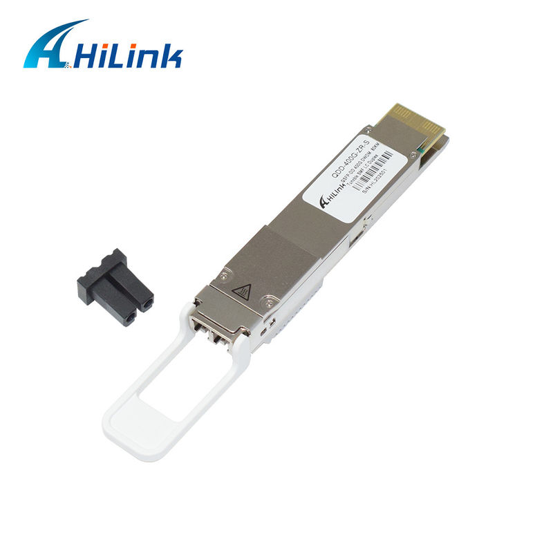 QSFP DD 400GBASE DWDM ZR 80KM Μονάδα δέκτη QDD-400G-ZR-S DWDM ρυθμιζόμενο SMF LC DOM