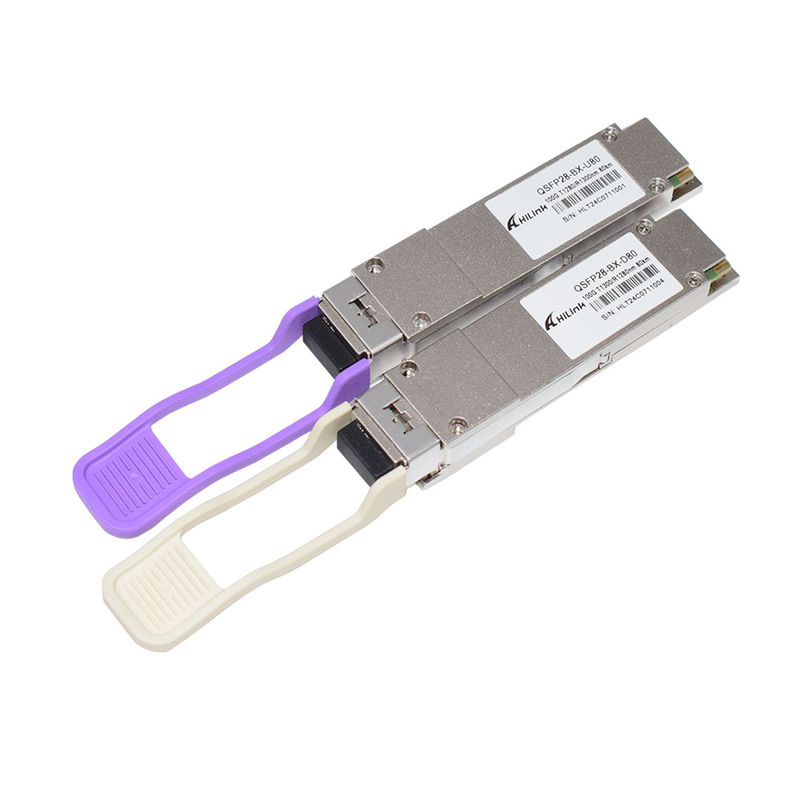 QSFP28 BIDI 100G ZR QSFP28 80km 1280/1300nm 100GBASE-BX80 QSFP28 Μονάδα 80km LC