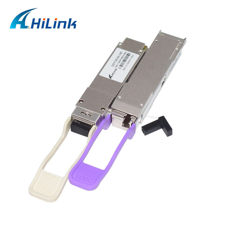 QSFP28 BIDI 100G ZR QSFP28 80km 1280/1300nm 100GBASE-BX80 QSFP28 Μονάδα 80km LC