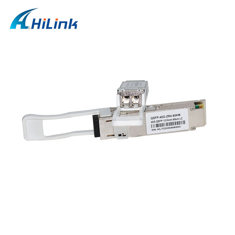 40G 80KM QSFP+ EML+APD LWDM 1295-1304NM LC Connector Εμπορική θερμοκρασία Transceiver Module