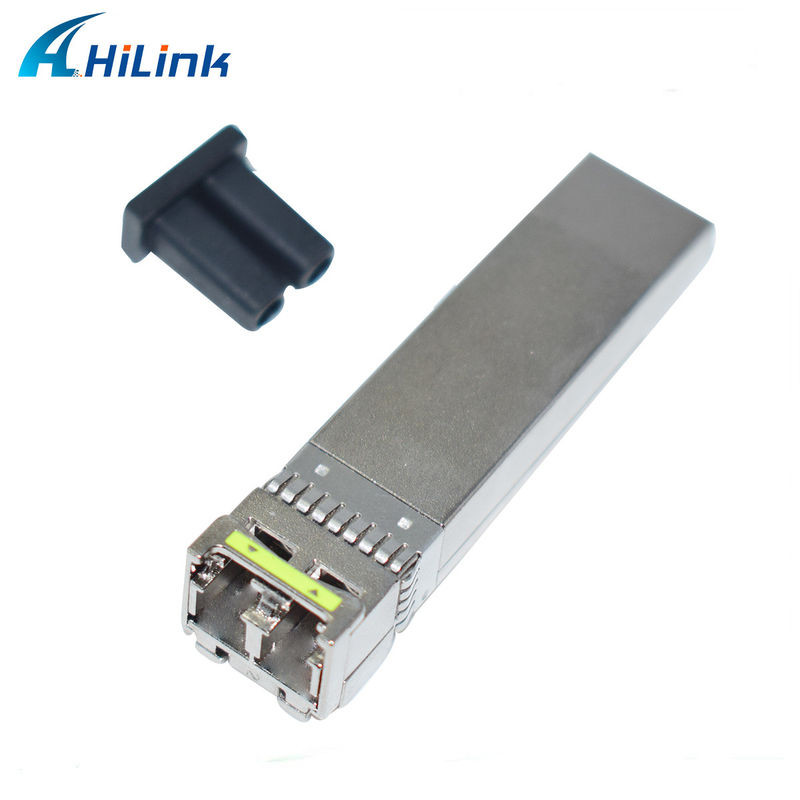 Διαμόρφωση πομπού-δέκτη οπτικών ινών Long-Range 10G Base SFP ZR 120KM 1550NM, συμβατή με σύνδεσμο LC
