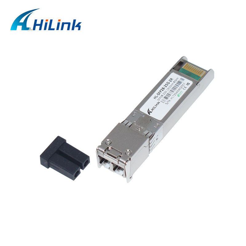 25G ZR SFP 80KM LC 25G Ethernet SFP Transceiver DOM 1310nm Πηρακτήρες οπτικών ινών