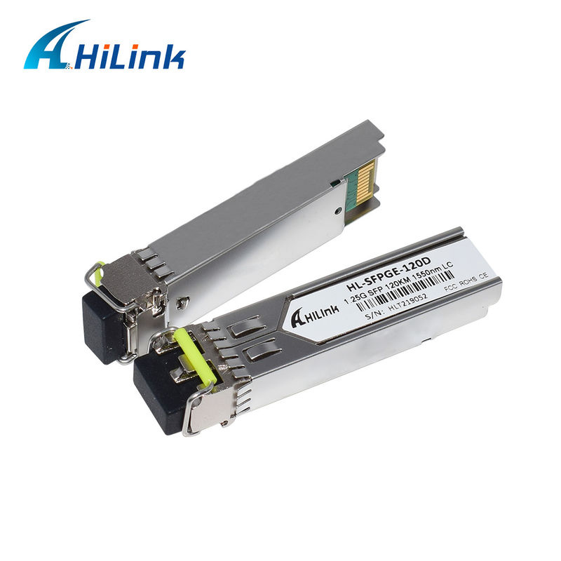 HL-SFPGE-120D HILINK 1.25G SFP Μεγάλη απόσταση 120km 1550nm LC Connector DDM GBIC Module