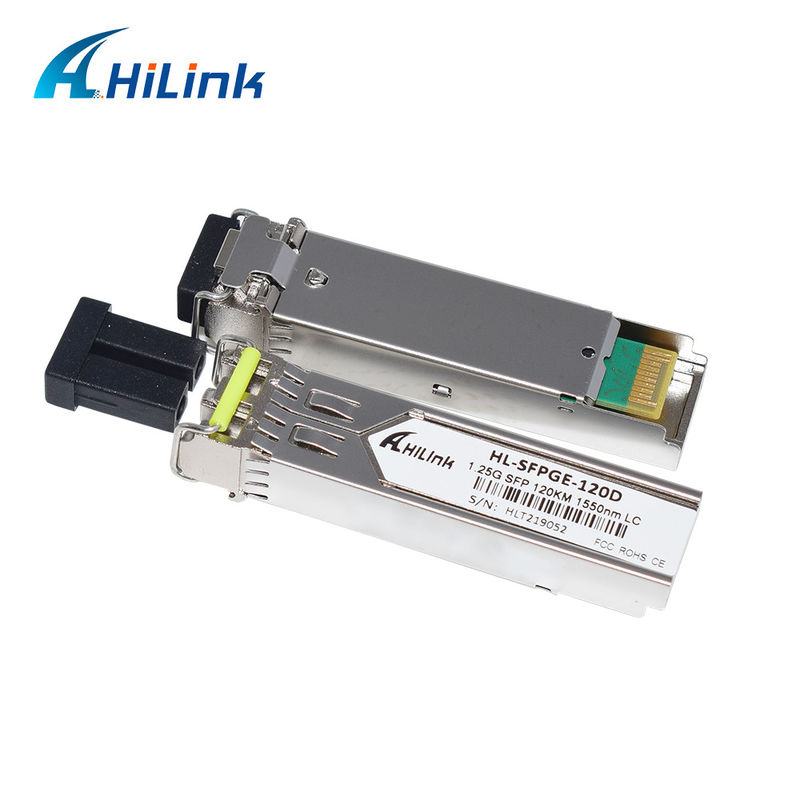 HL-SFPGE-120D HILINK 1.25G SFP Μεγάλη απόσταση 120km 1550nm LC Connector DDM GBIC Module