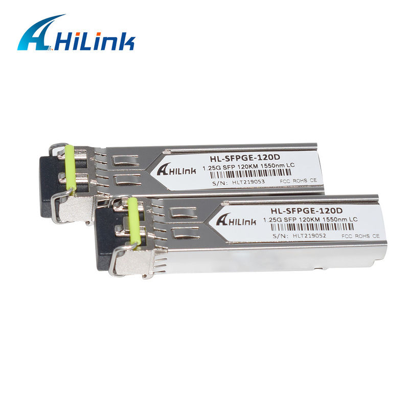 HL-SFPGE-120D HILINK 1.25G SFP Μεγάλη απόσταση 120km 1550nm LC Connector DDM GBIC Module