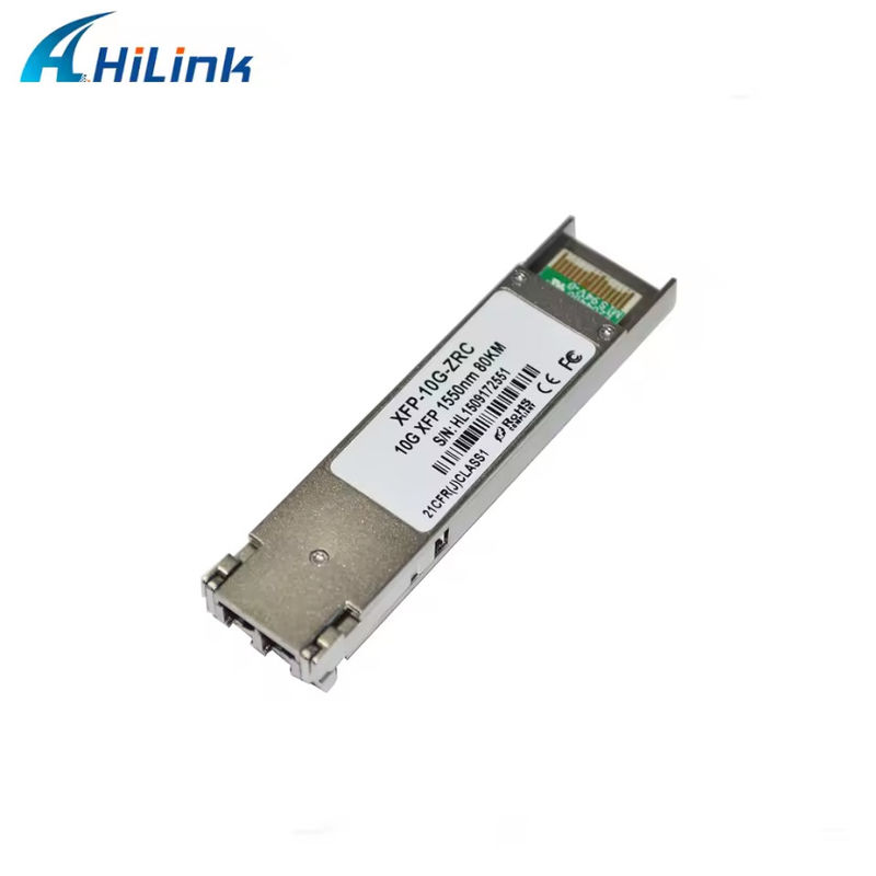 3 χρόνια εγγύηση 10G-XFP-ZR-80km Hilink 10Gb/s 1550nm 80km Duplex Fiber SM XFP GBIC Transceiver Module