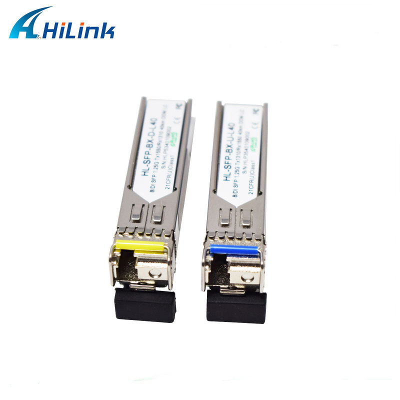 Hilink 1.25G SFP BIDI 40KM 1310/1490 ((1550nm) LC/SC συνδετήρας Μονάδα οπτικών ινών