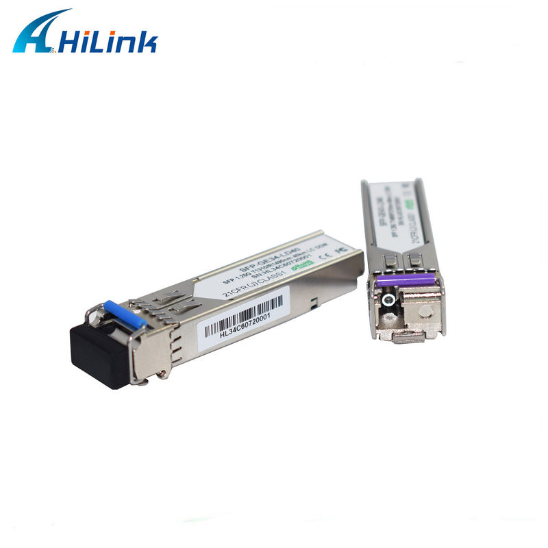 Hilink 1.25G SFP BIDI 40KM 1310/1490 ((1550nm) LC/SC συνδετήρας Μονάδα οπτικών ινών