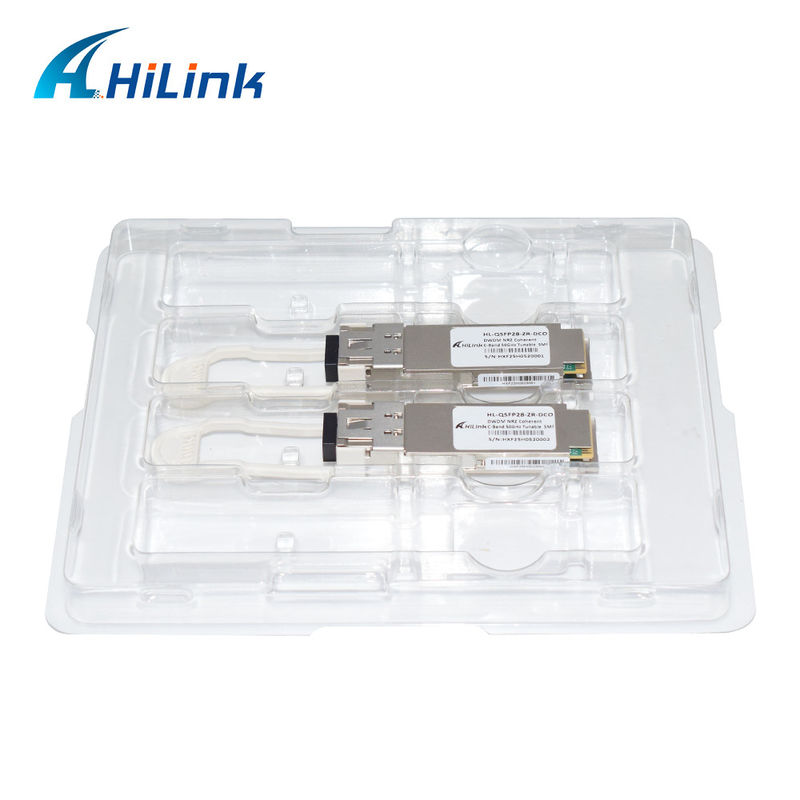 100G ZR QSFP28 Ψηφιακός Συμβατός Πομποδέκτης Οπτικών Ινών Η Απόλυτη Λύση για Πομποδέκτες Οπτικών Ινών