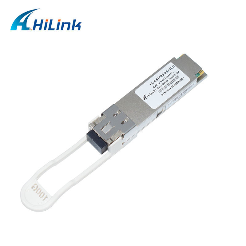 100G ZR QSFP28 DCO 120KM C-Band ρυθμιζόμενος ψηφιακός δέκτης αισθητικής DOM LC