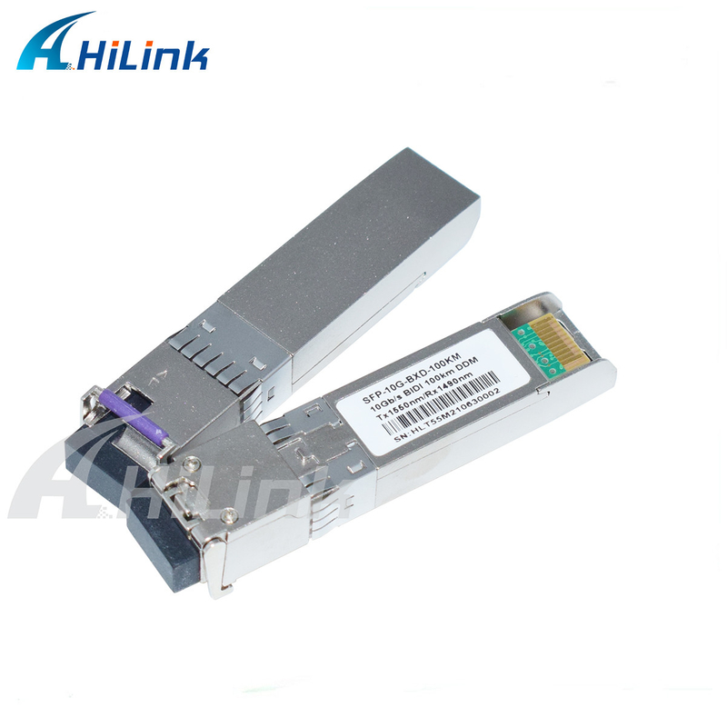 Long Distance Hilink 3 Years Warranty 10G SFP+ BIDI 100KM 1490/1550NM EML+APD Transceiver Module