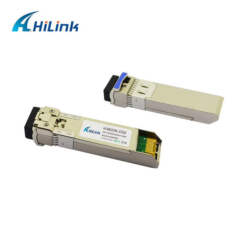 25G SFP28 BIDI Οπτική Μονάδα Fiber Connector LC 0 έως 70C 3km/10km/40km/60km