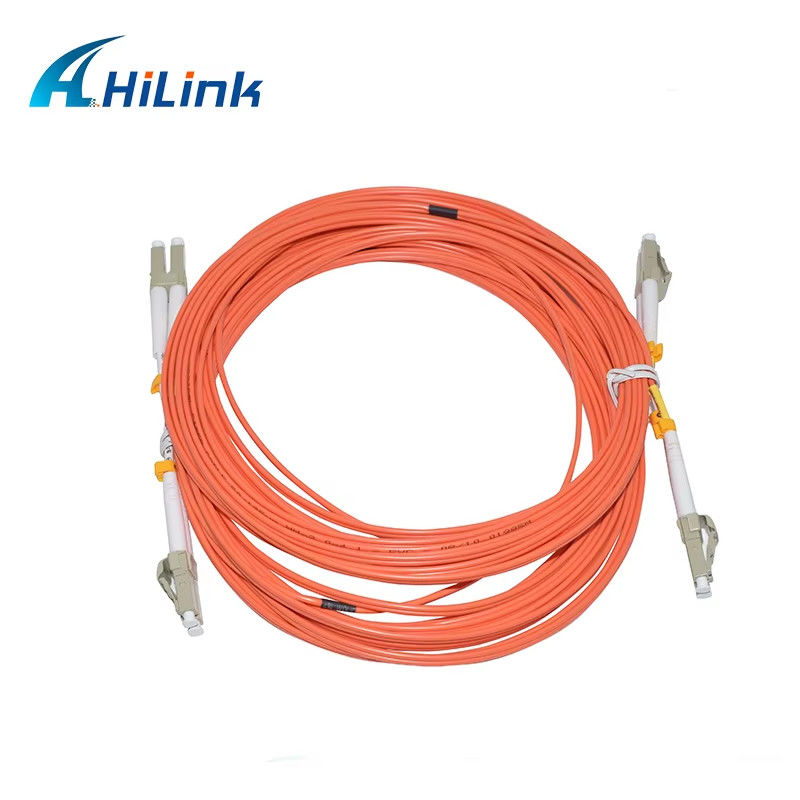 5M LC/UPC σε LC/UPC Patch Cord 2.0mm Duplex Multi-Mode OM2 Fiber Cable