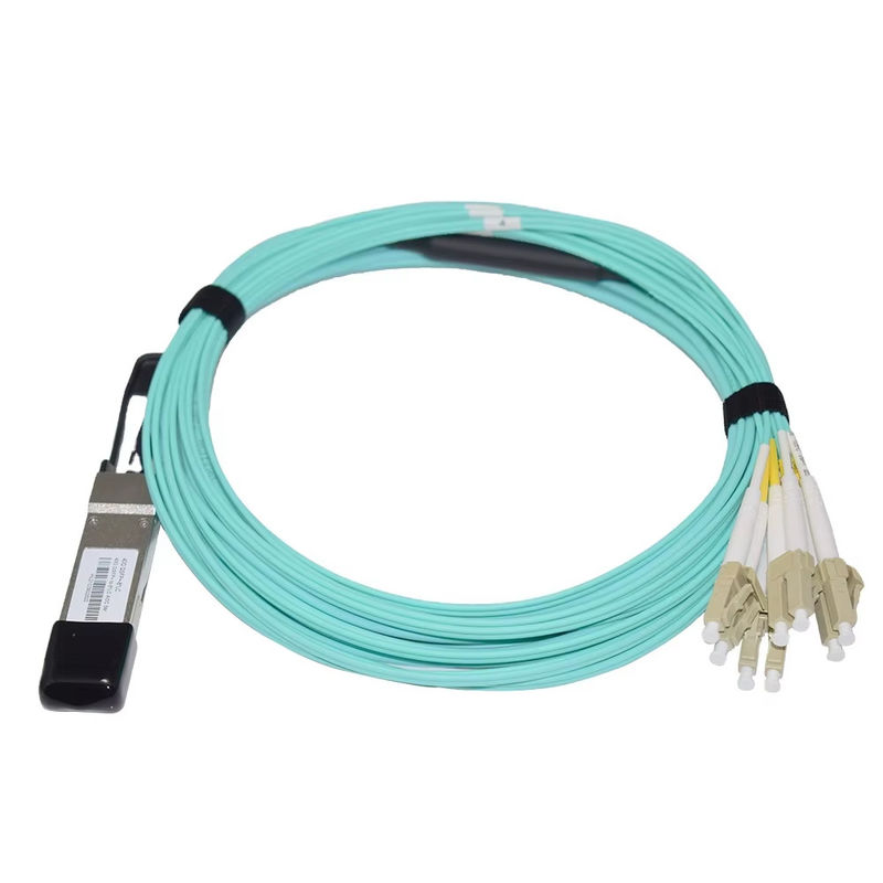 40G QSFP+ σε 8xLC AOC 3M Breakout Active Optical Cable για πολύ μικρές αποστάσεις