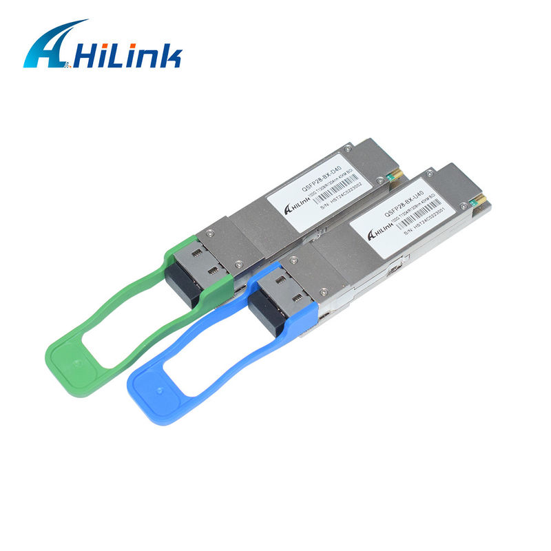100G QSFP28 BIDI Οπτικό Πομποδέκτης 40KM 100G-ER1-40 MSA EML laser APD δέκτης 1309.14nm/1304.58nm