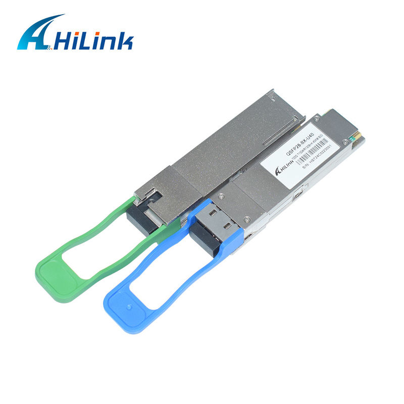 100G QSFP28 BIDI Οπτικό Πομποδέκτης 40KM 100G-ER1-40 MSA EML laser APD δέκτης 1309.14nm/1304.58nm