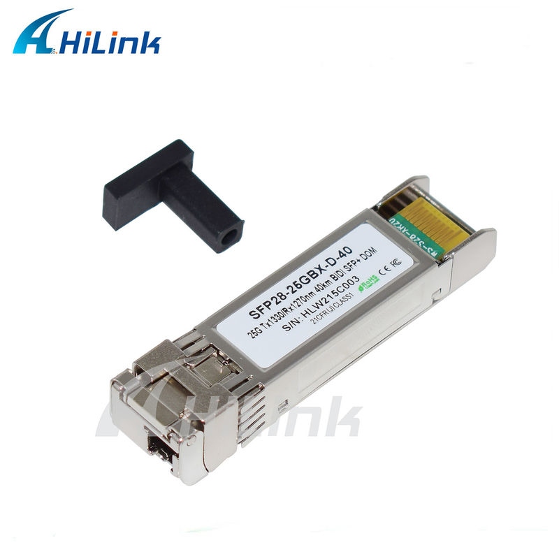 Πομποδέκτες SFP28 BIDI 25Gb/s 40Km LC μονής υποδοχής, Hot pluggable, Πλήρως συμβατοί με RoHS