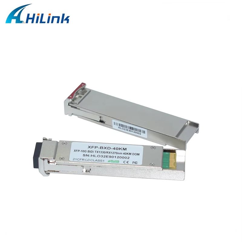 Υψηλής ποιότητας 10G Ethernet WDM BIDI ER 40KM 1270/1330 XFP Οπτική μονάδα οπτικών ινών