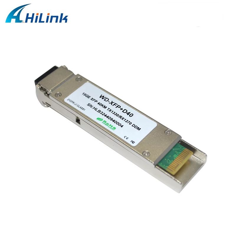 Υψηλής ποιότητας 10G Ethernet WDM BIDI ER 40KM 1270/1330 XFP Οπτική μονάδα οπτικών ινών