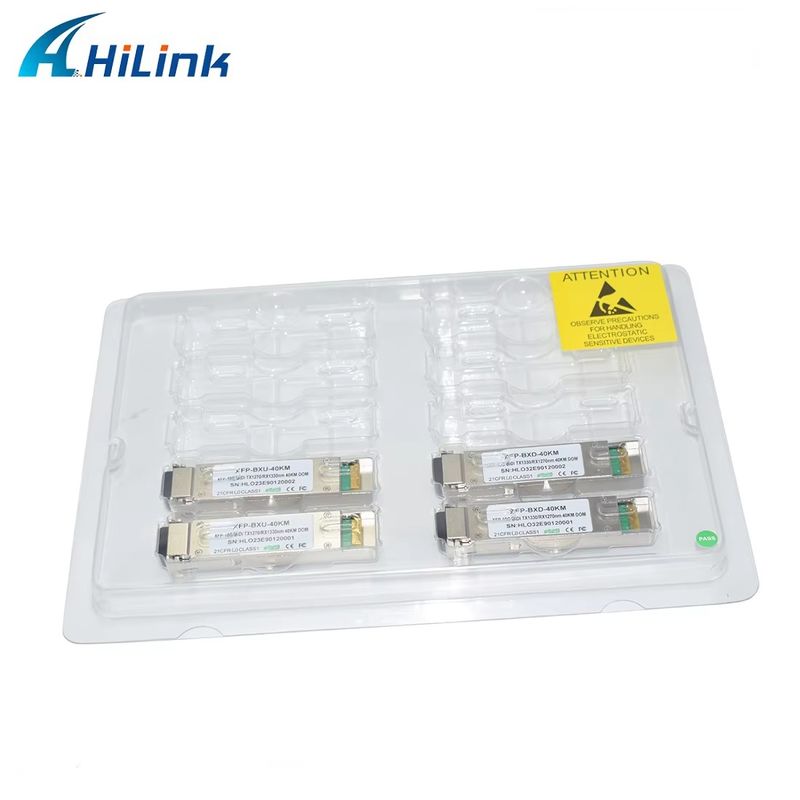Υψηλής ποιότητας 10G Ethernet WDM BIDI ER 40KM 1270/1330 XFP Οπτική μονάδα οπτικών ινών