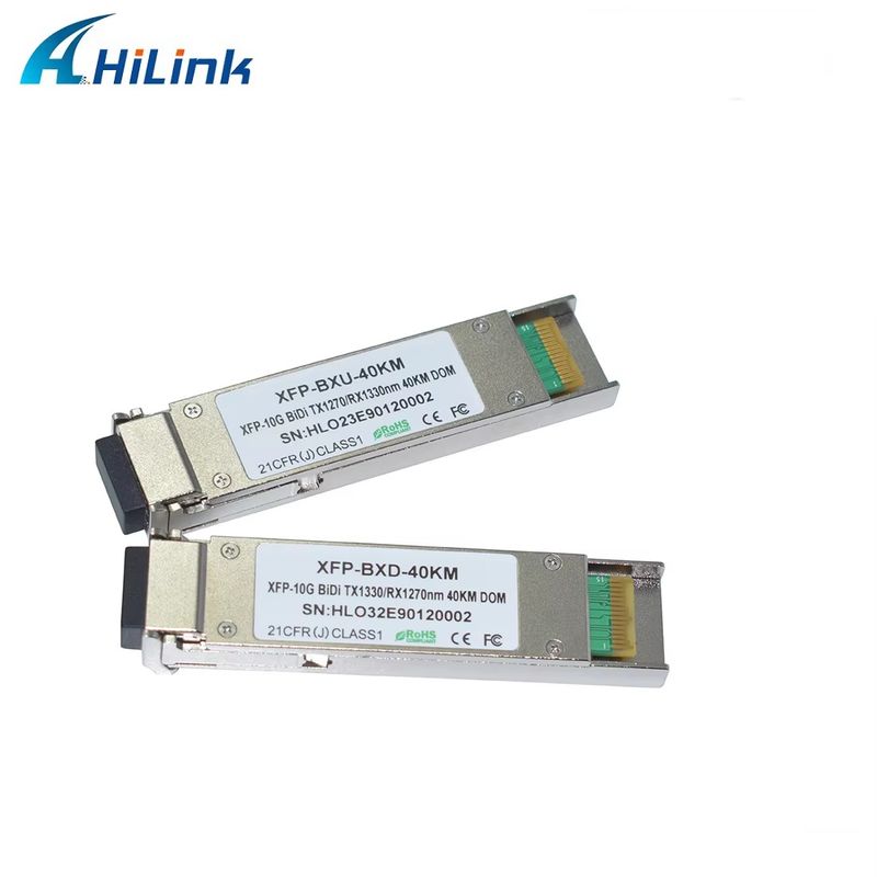 Υψηλής ποιότητας 10G Ethernet WDM BIDI ER 40KM 1270/1330 XFP Οπτική μονάδα οπτικών ινών
