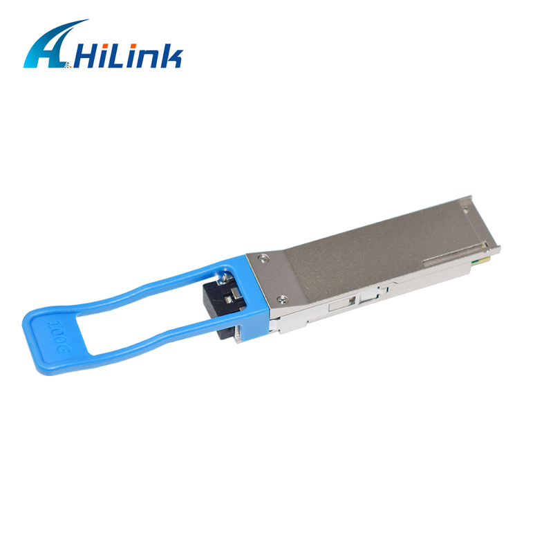 100Gb/s QSFP28 LR4 Οπτική μονάδα δέκτη 20KM Hot Pluggable Duplex LC Connector Single Mode RoHS Compliant