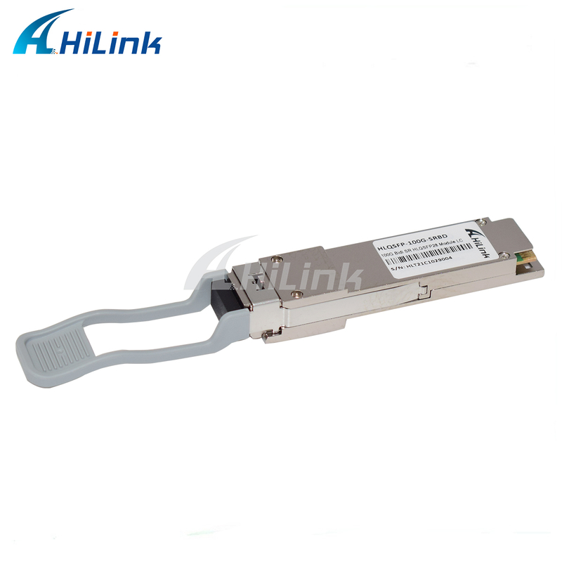 100G QSFP28 SRBD 100m Bi-Di Duplex LC θερμή σύνδεση 850/900nm VCSEL PAM4