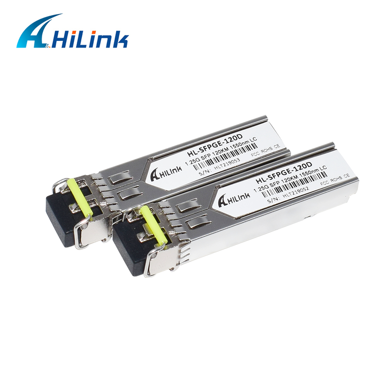 1.25Gb/s BIDI SFP πομποδέκτης με λέιζερ DFB και δέκτη APD για μετάδοση 120km σε εμπορικό εύρος θερμοκρασίας